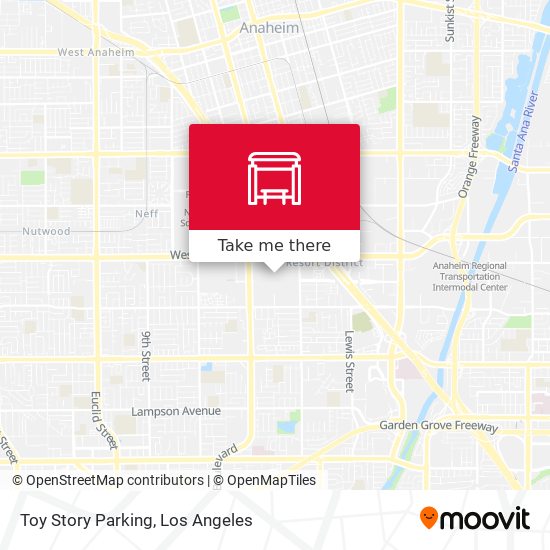 Mapa de Toy Story Parking