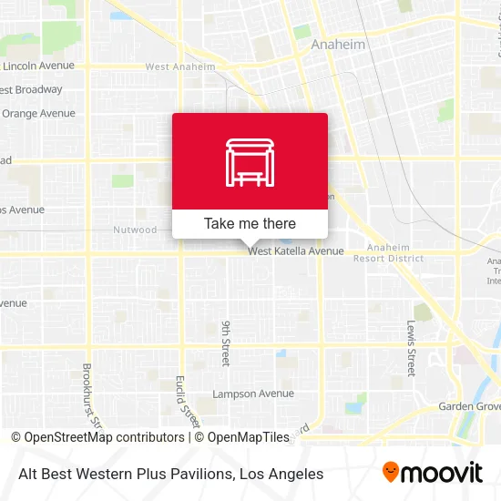 Alt Best Western Plus Pavilions map