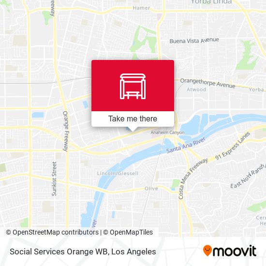Social Services Orange WB map