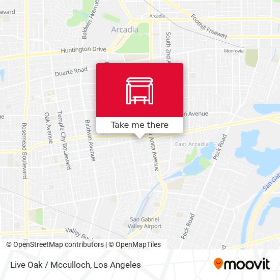 Live Oak / Mcculloch map