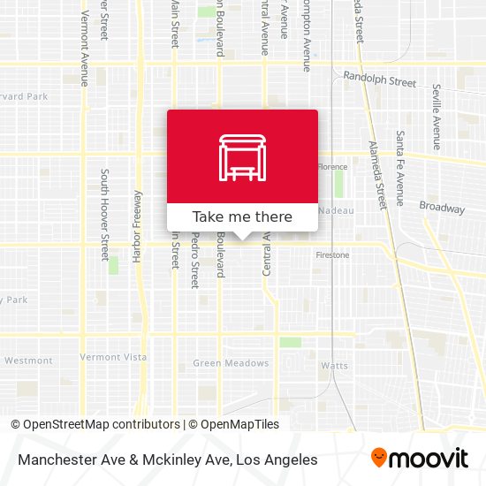 Manchester Ave & Mckinley Ave map