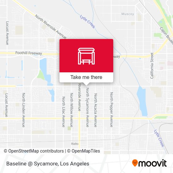 Baseline @ Sycamore map