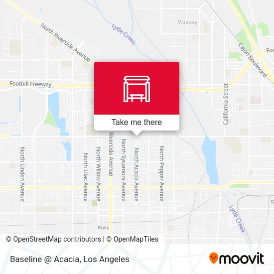 Baseline @ Acacia map