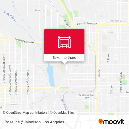 Baseline @ Madison map