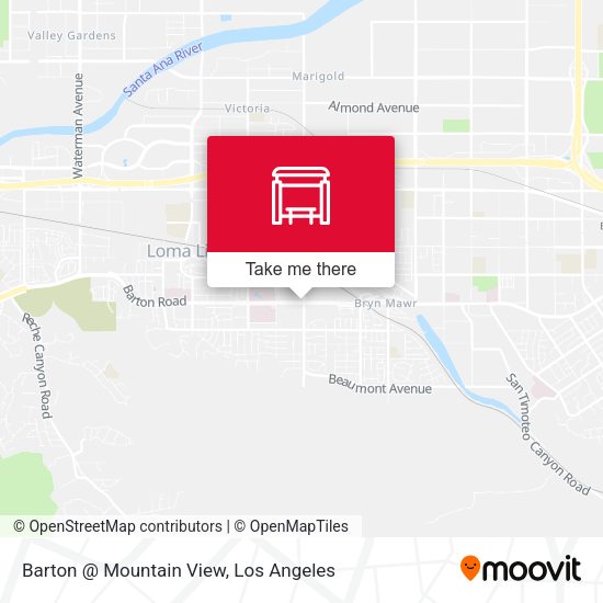 Barton @ Mountain View map