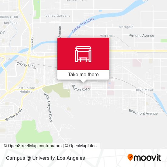 Campus @ University map