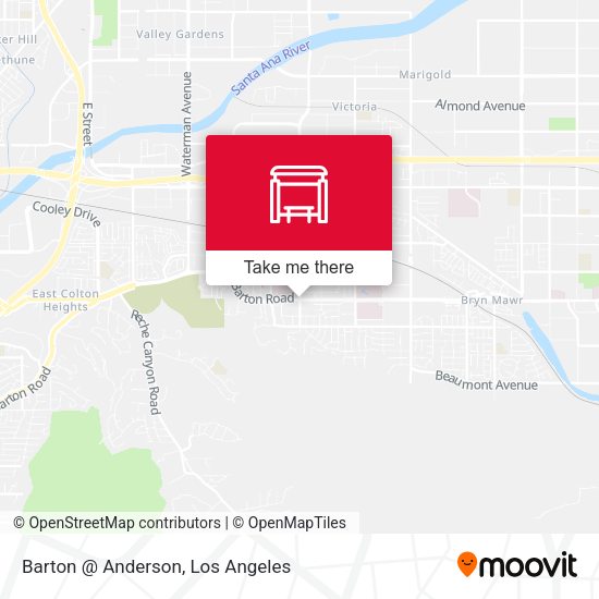 Barton @ Anderson map
