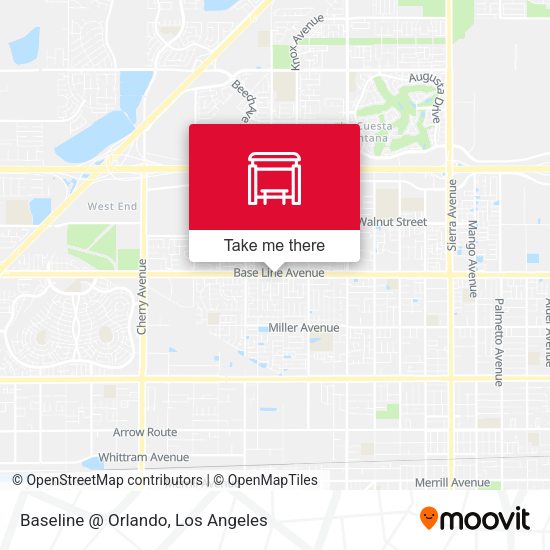 Baseline @ Orlando map