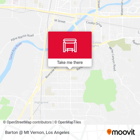 Barton @ Mt Vernon map