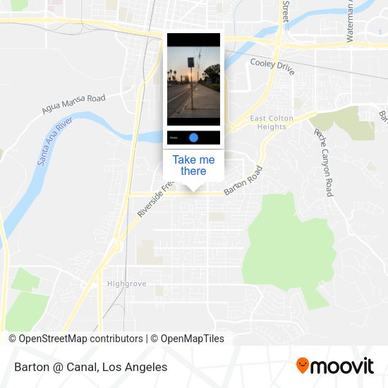 Barton @ Canal map