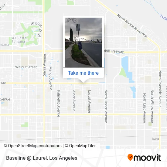 Baseline @ Laurel map