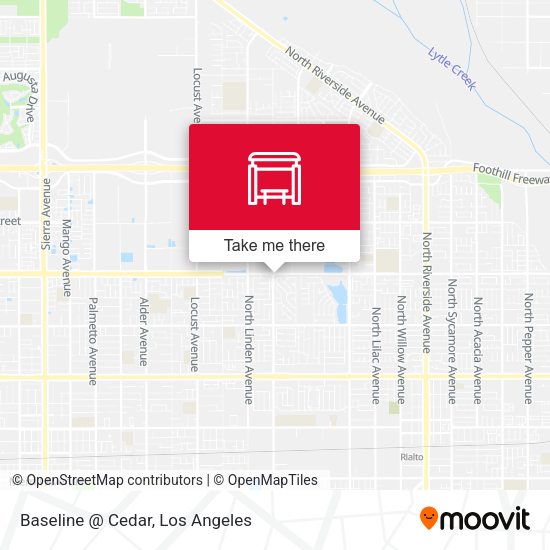 Baseline @ Cedar map
