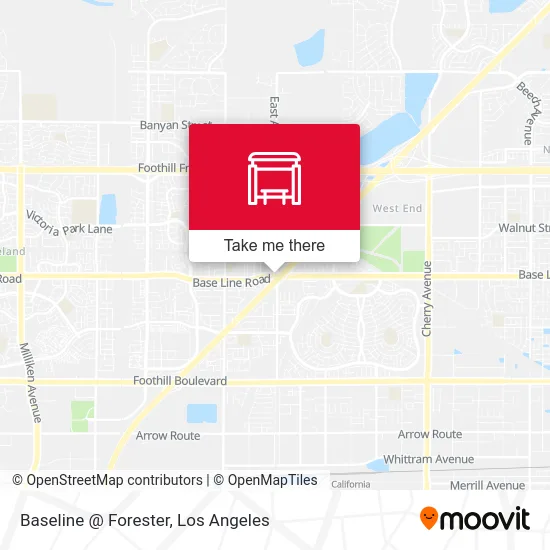 Baseline @ Forester map