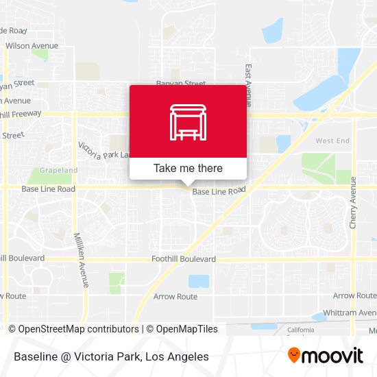 Baseline @ Victoria Park map