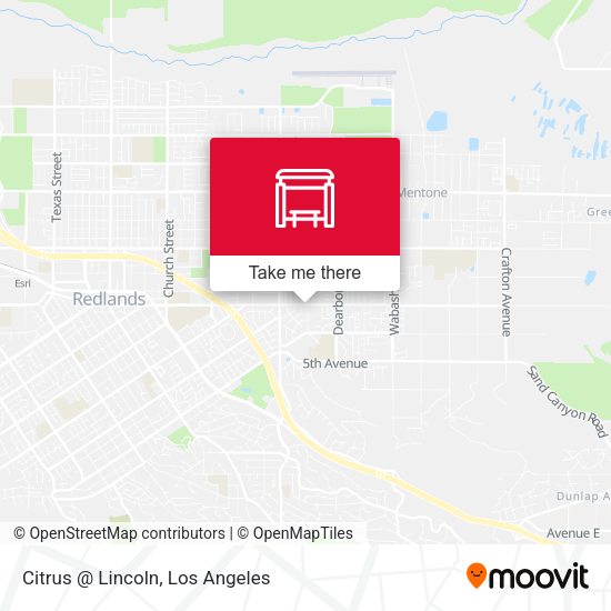 Citrus @ Lincoln map