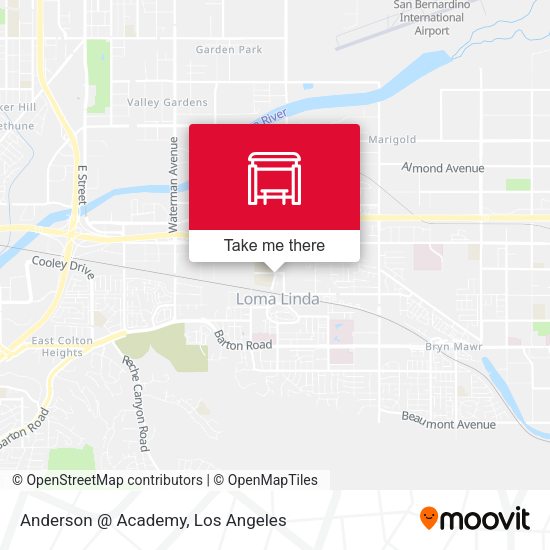 Anderson @ Academy map