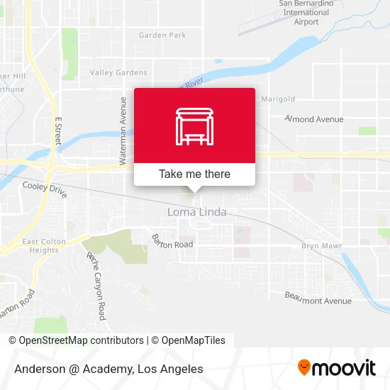 Anderson @ Academy map