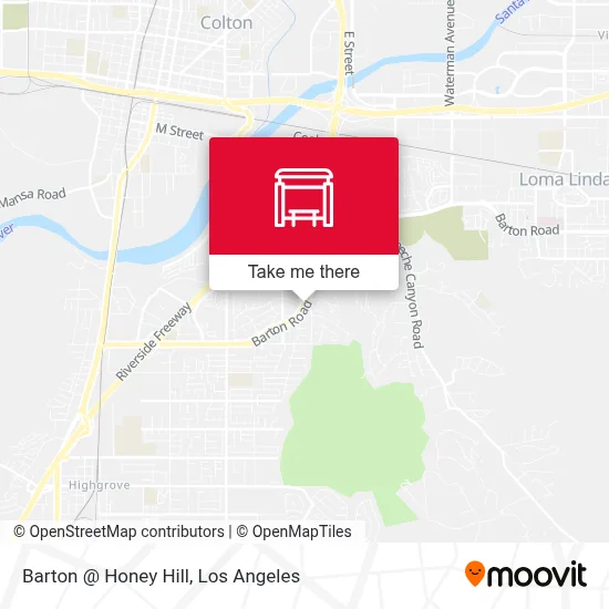 Barton @ Honey Hill map