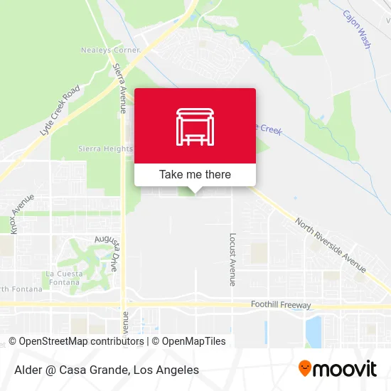 Alder @ Casa Grande map