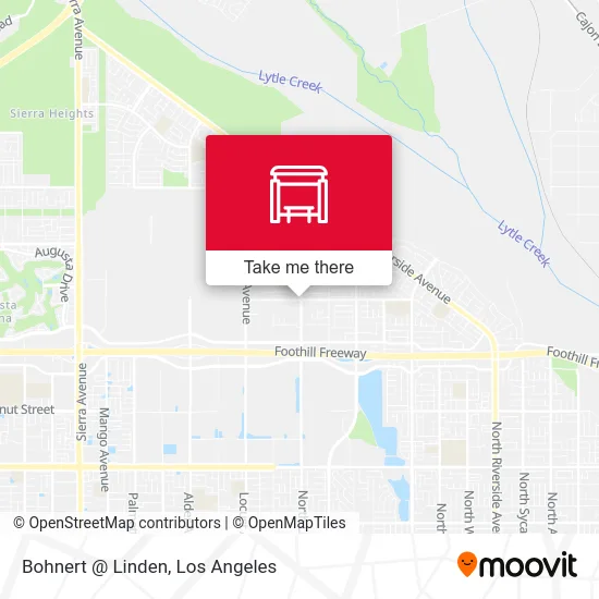 Bohnert @ Linden map