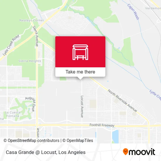 Casa Grande @ Locust map