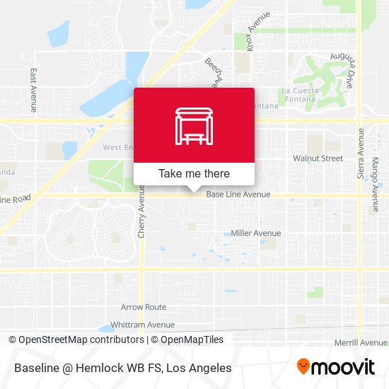 Baseline @ Hemlock WB FS map