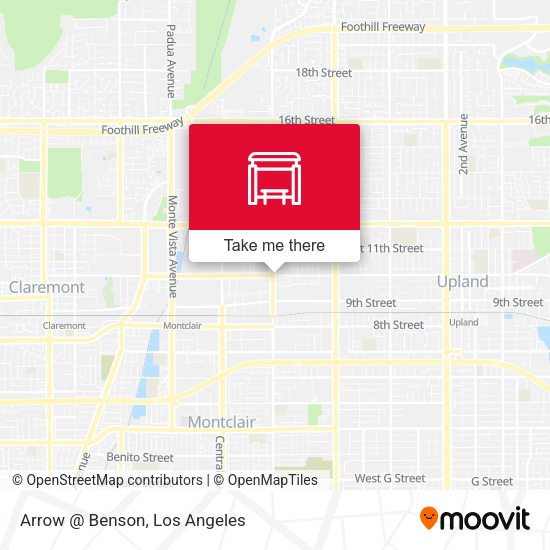 Arrow @ Benson map