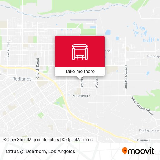 Citrus @ Dearborn map