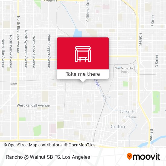 Rancho @ Walnut SB FS map