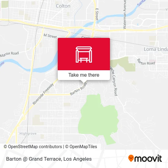 Barton @ Grand Terrace map