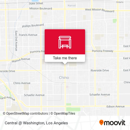 Mapa de Central @ Washington