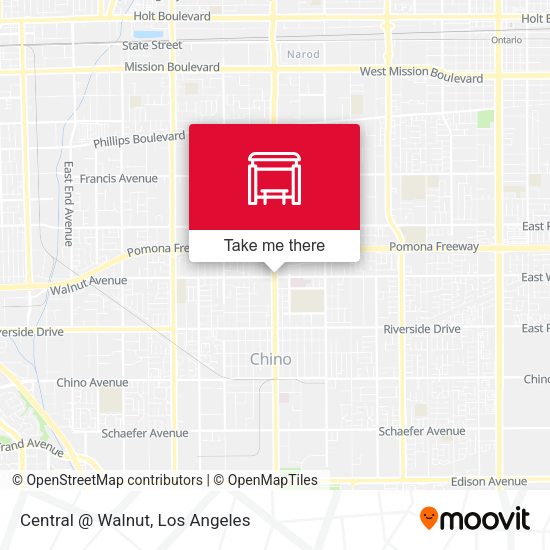 Central @ Walnut map