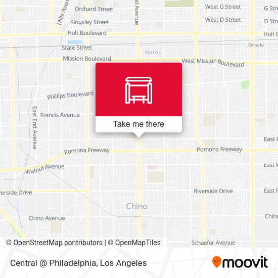 Central @ Philadelphia map