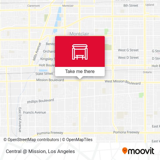 Mapa de Central @ Mission