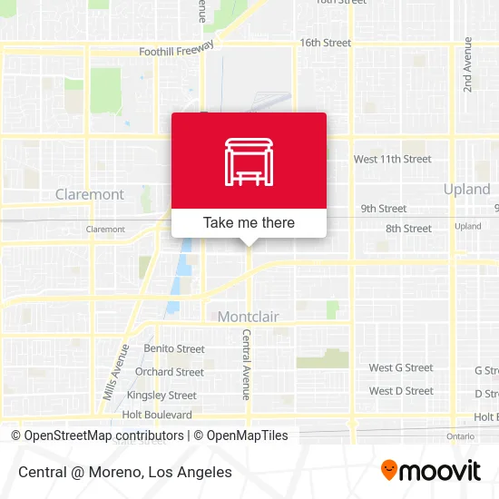 Central @ Moreno map