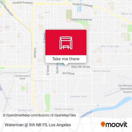 Waterman @ 5th NB FS map