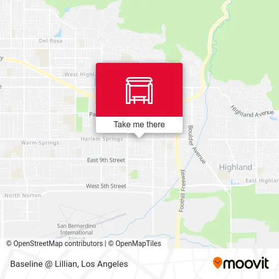 Baseline @ Lillian map