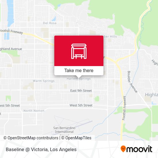 Baseline @ Victoria map
