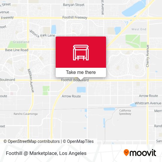 Foothill @ Marketplace map