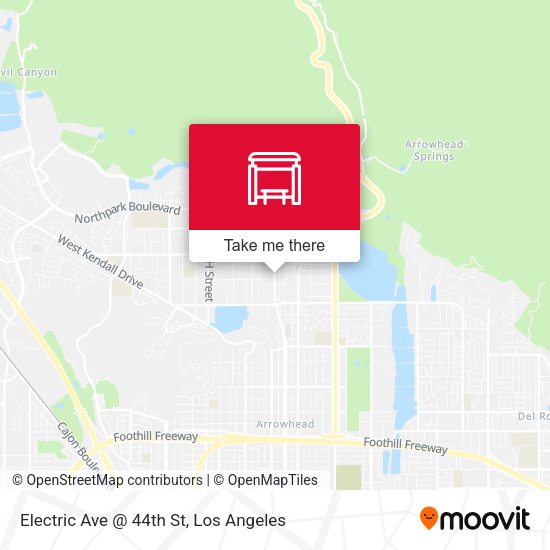 Electric Ave @ 44th St map