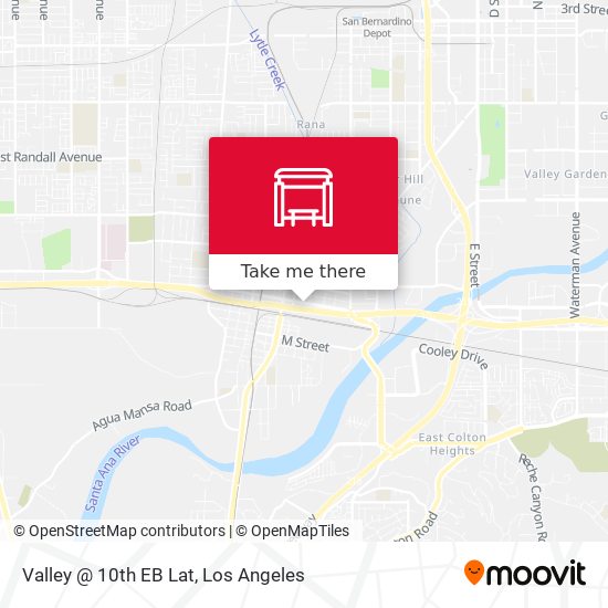 Mapa de Valley @ 10th EB Lat