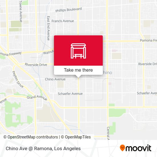 Mapa de Chino Ave @ Ramona