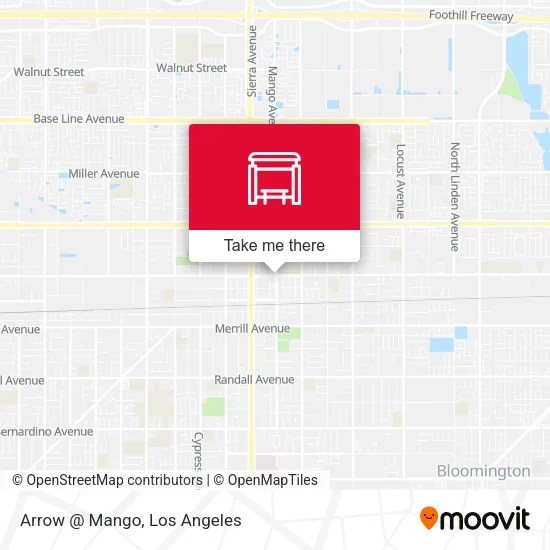 Arrow @ Mango map