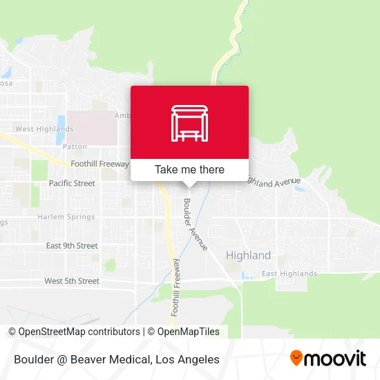 Boulder @ Beaver Medical map