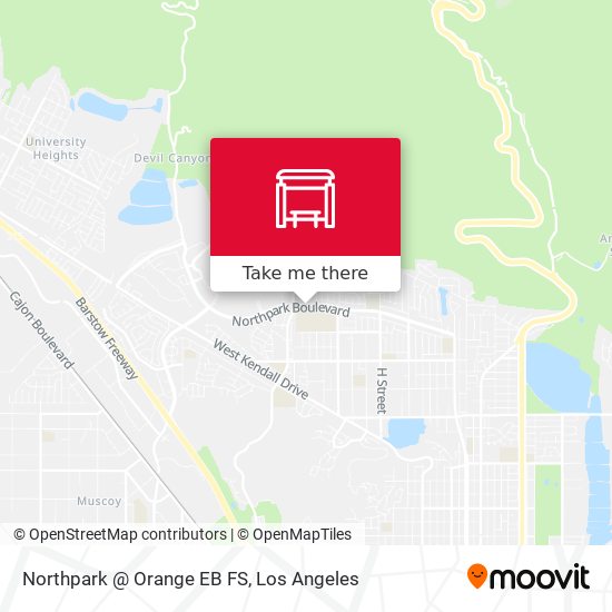 Northpark @ Orange EB FS map