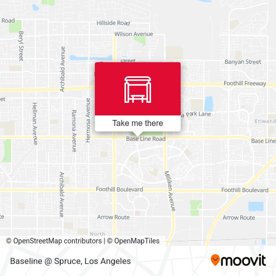 Baseline @ Spruce map