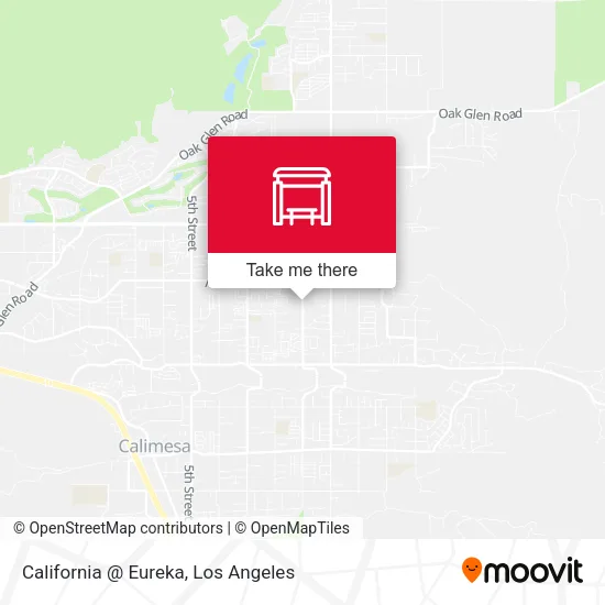 California @ Eureka map