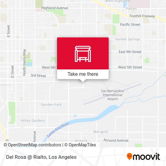 Del Rosa @ Rialto map