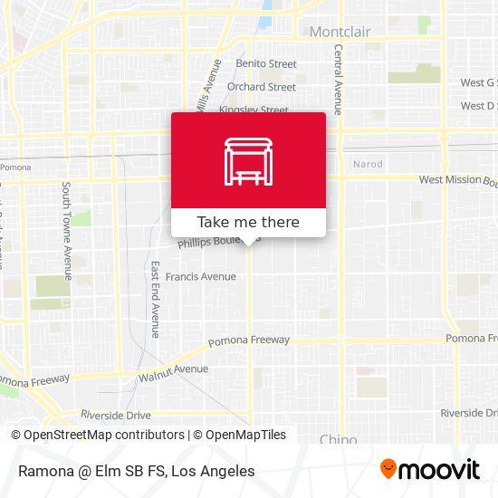 Mapa de Ramona @ Elm SB FS