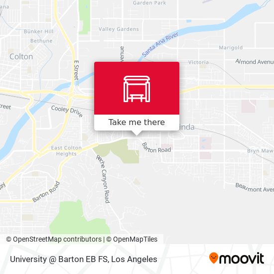 University @ Barton EB FS map
